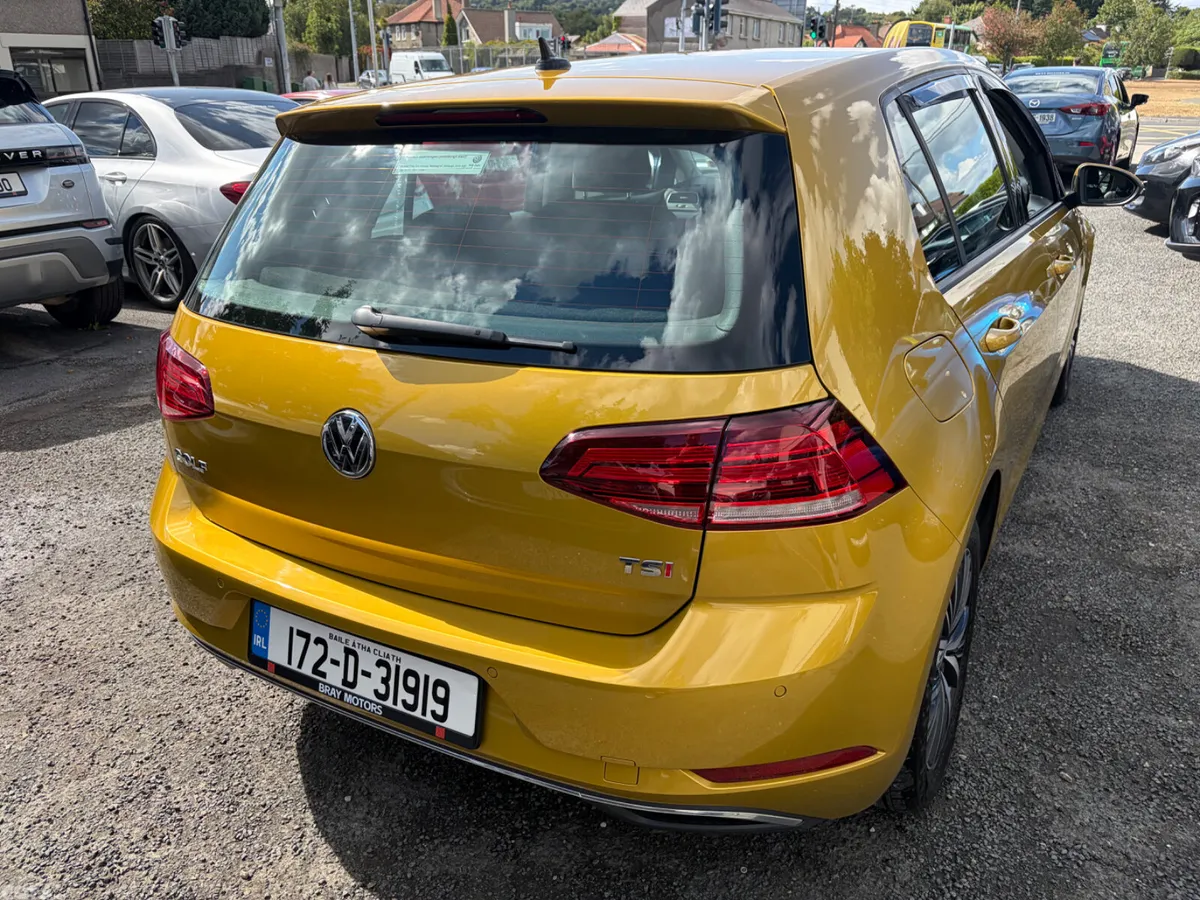 Volkswagen Golf Hatchback, Petrol, 2017, Yellow