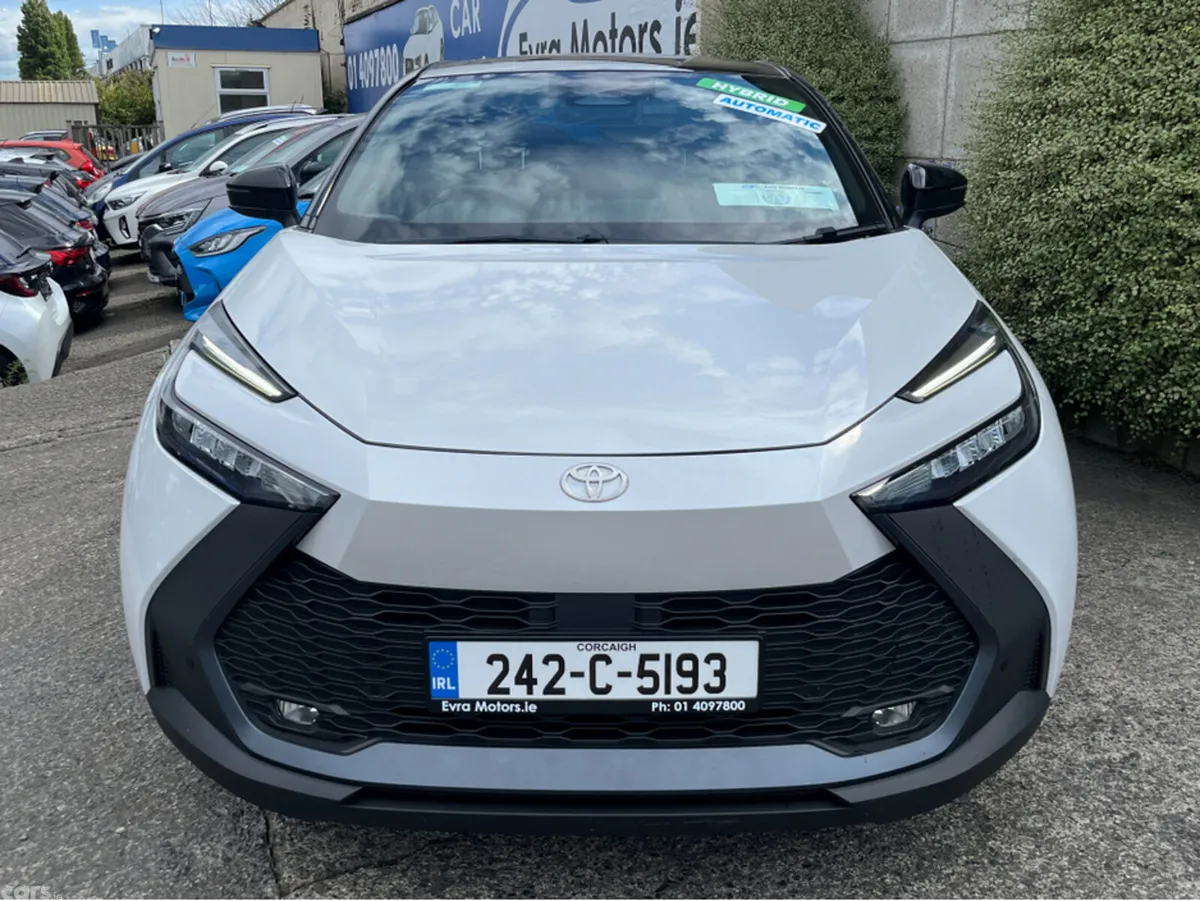Toyota C-HR SUV, Petrol Plug-in Hybrid, 2024, White