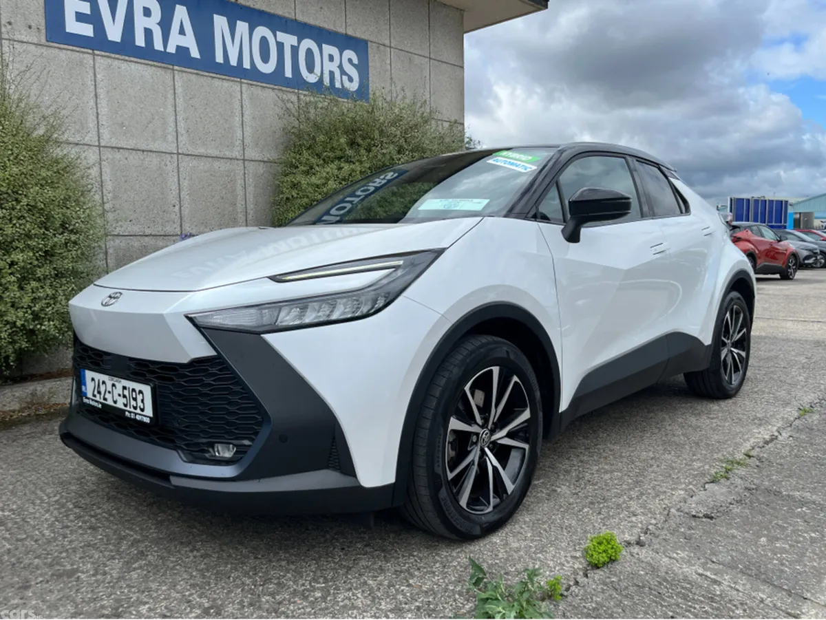Toyota C-HR SUV, Petrol Plug-in Hybrid, 2024, White