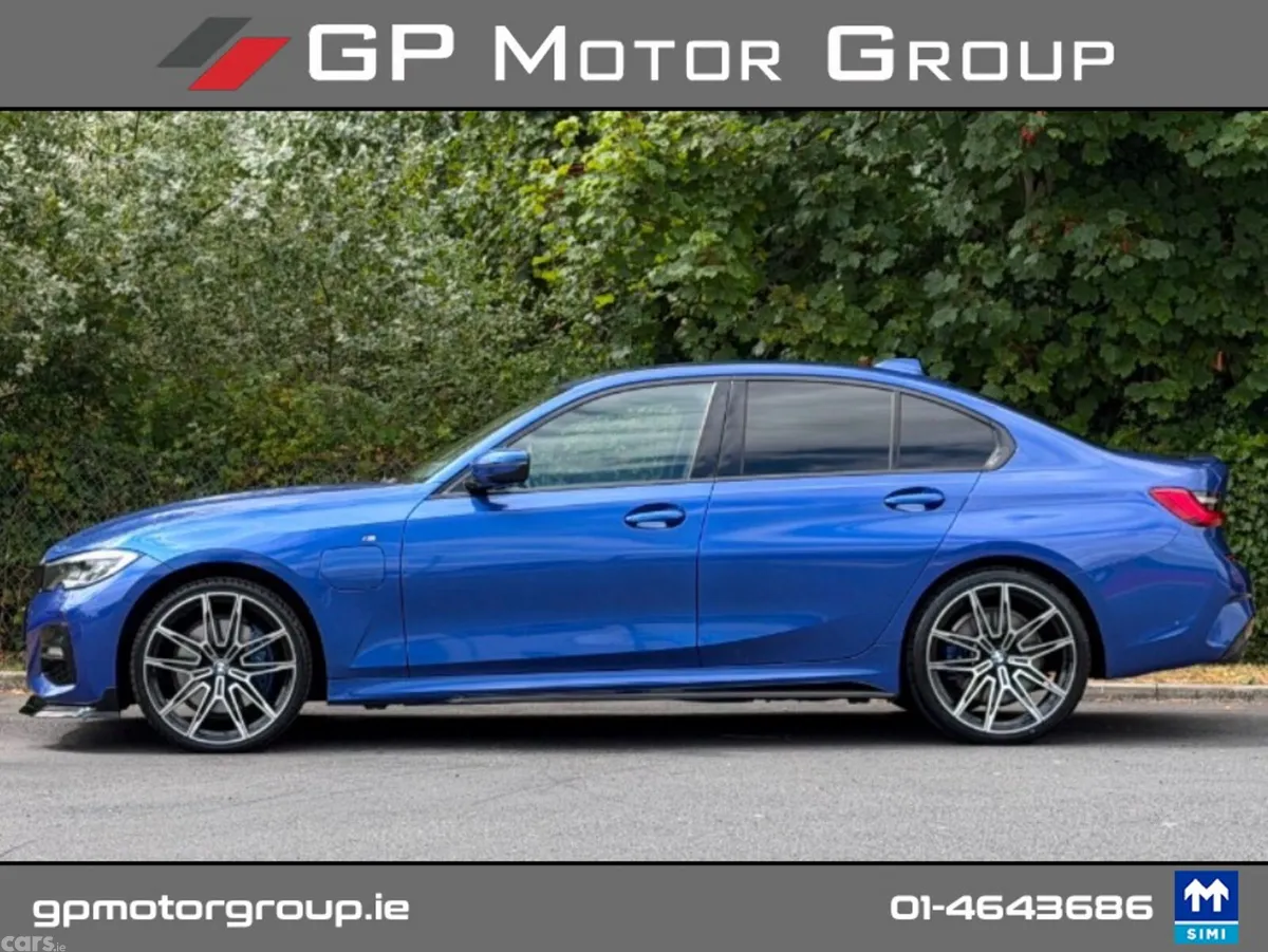 BMW 3-Series Saloon, Petrol Plug-in Hybrid, 2020, Blue