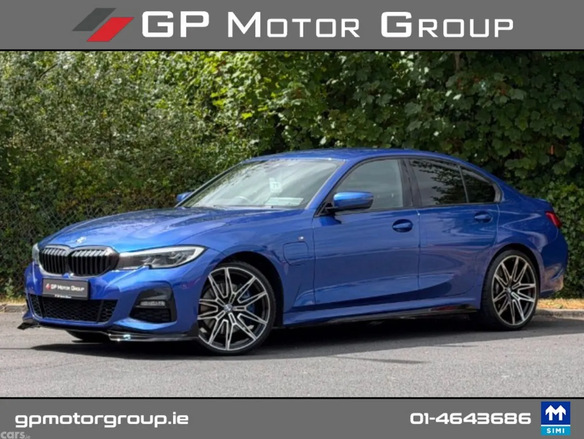 BMW 3-Series Saloon, Petrol Plug-in Hybrid, 2020, Blue