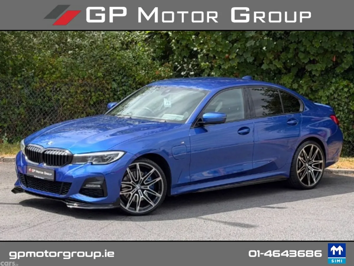 BMW 3-Series Saloon, Petrol Plug-in Hybrid, 2020, Blue