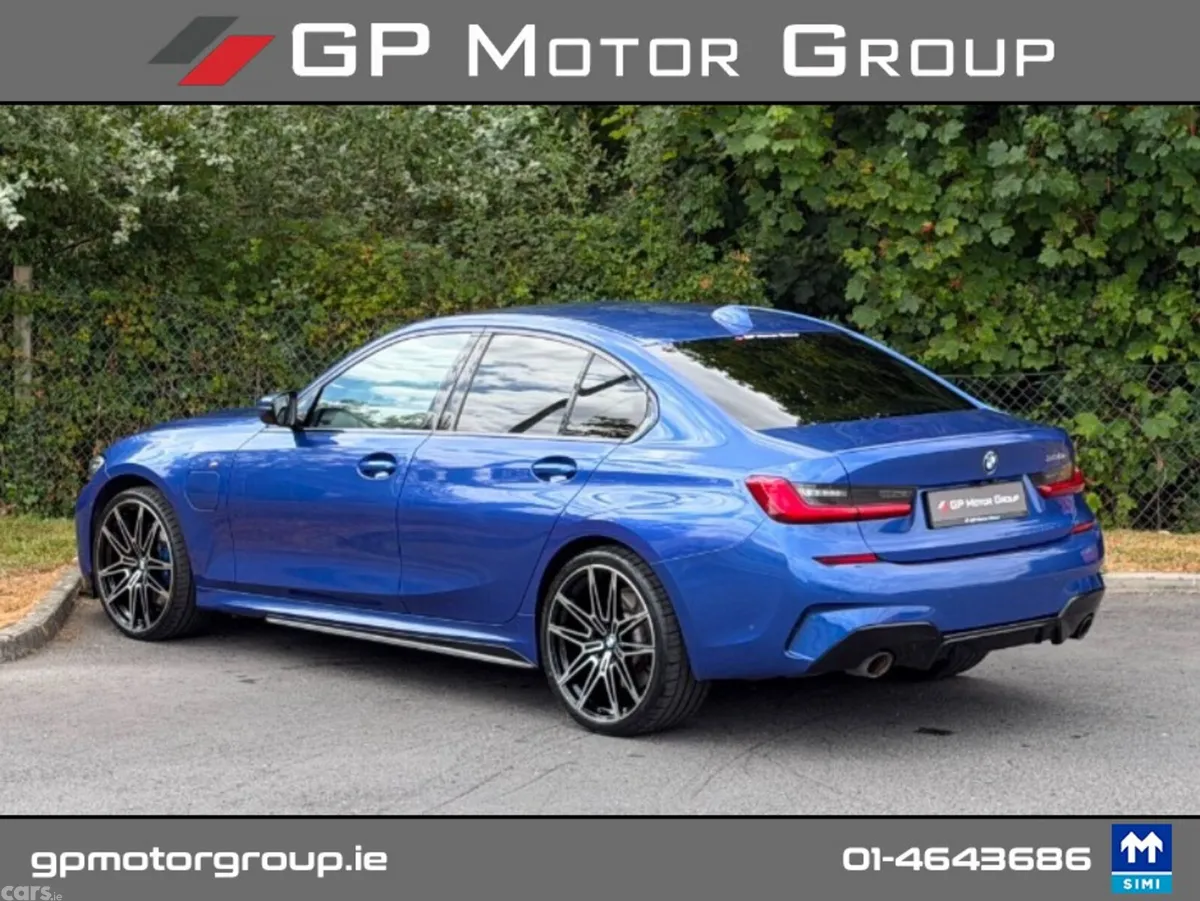 BMW 3-Series Saloon, Petrol Plug-in Hybrid, 2020, Blue