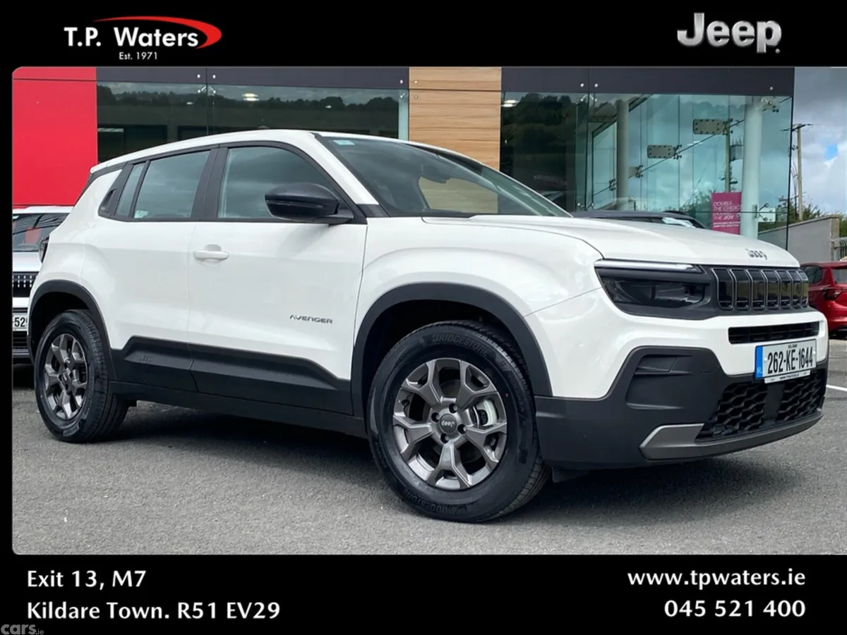 Jeep Avenger Hatchback, Petrol, 2026, White