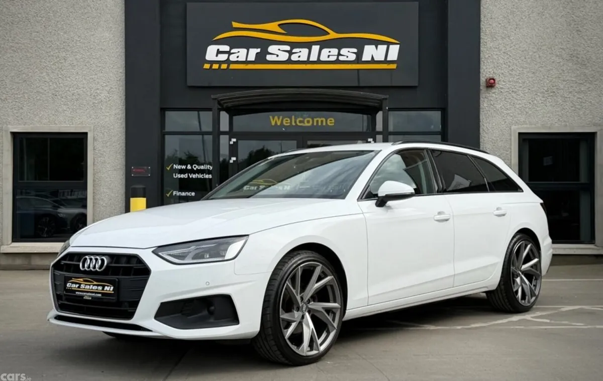 Audi A4 Estate, Diesel Hybrid, 2023, White