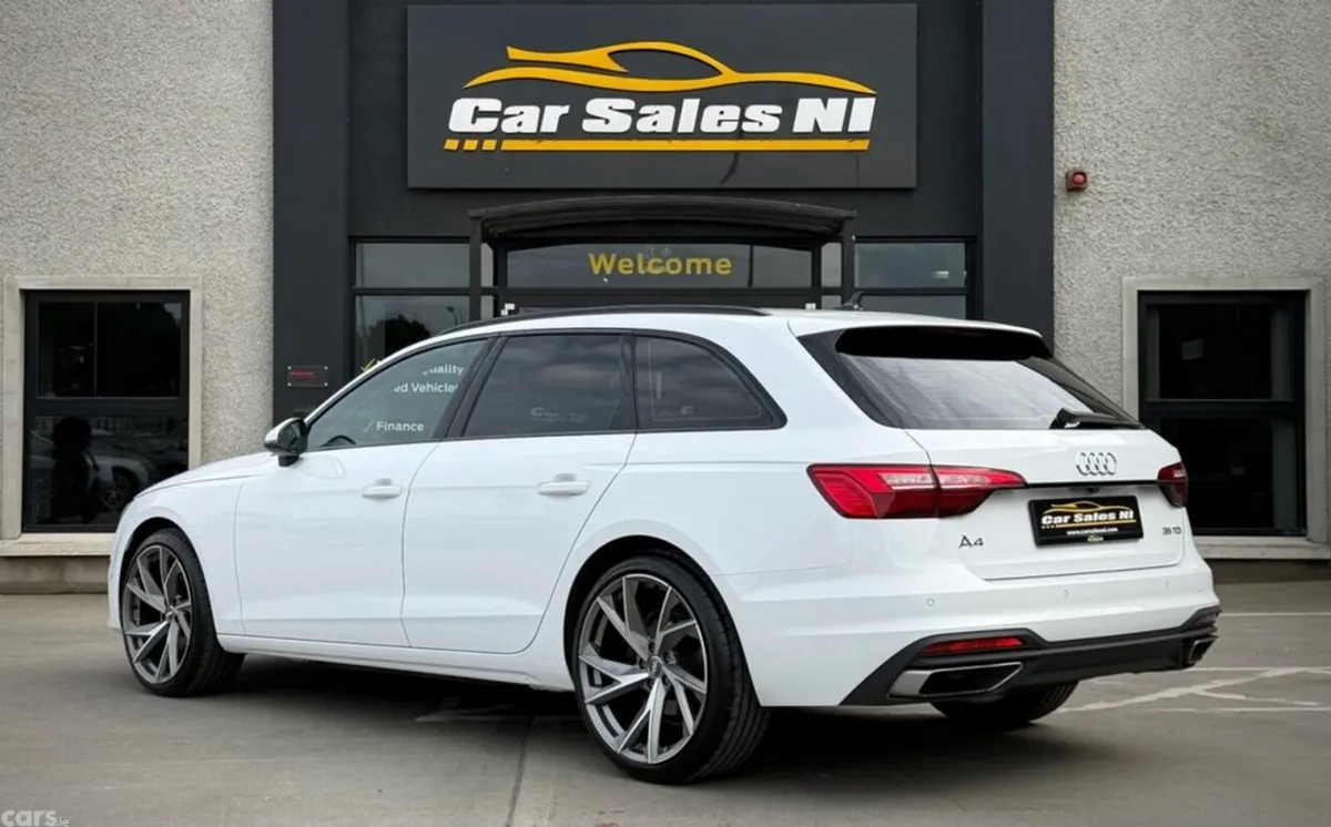 Audi A4 Estate, Diesel Hybrid, 2023, White