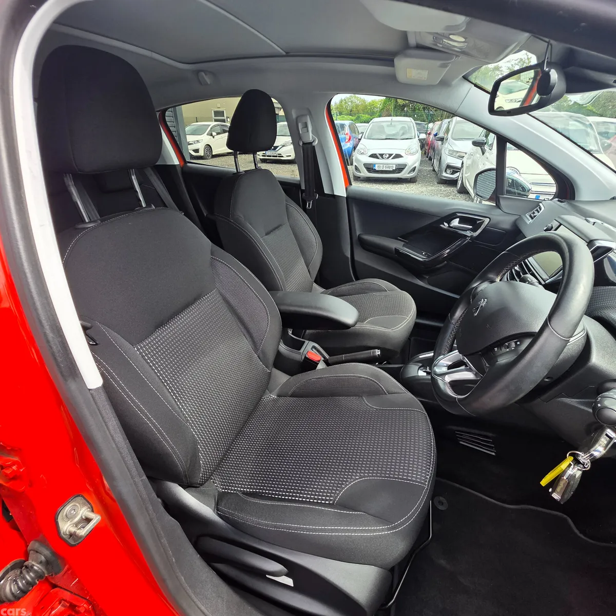 Peugeot 208 Hatchback, Petrol, 2017, Orange
