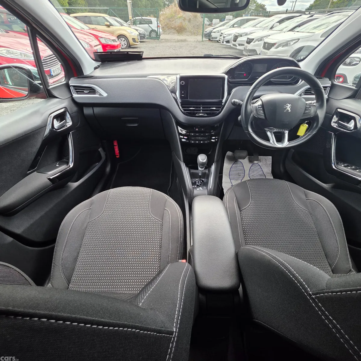 Peugeot 208 Hatchback, Petrol, 2017, Orange