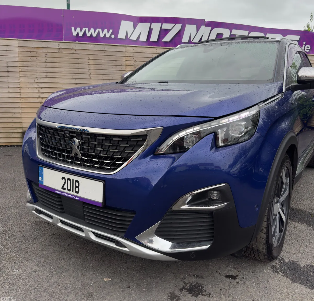 Peugeot 3008 SUV, Diesel, 2018, Blue