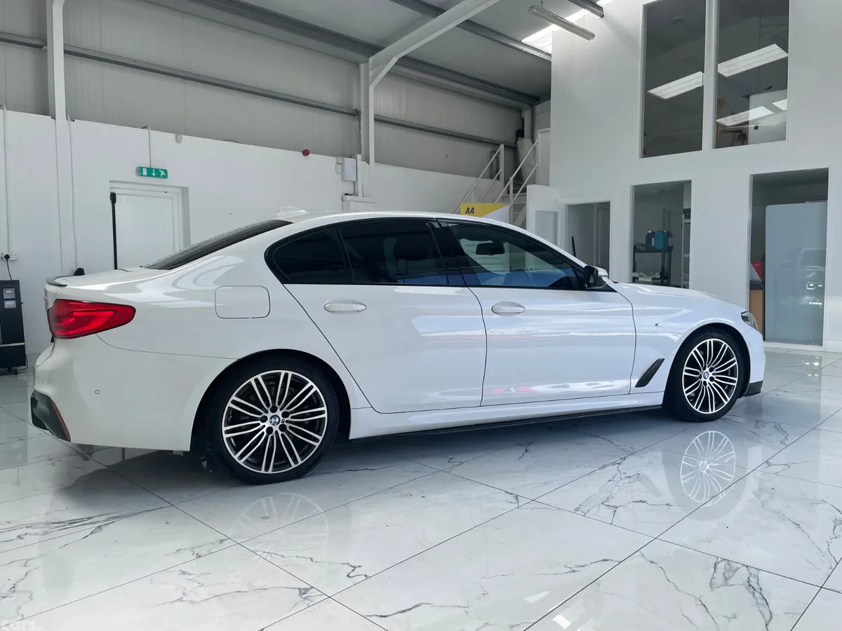 BMW 5-Series Saloon, Diesel, 2019, White