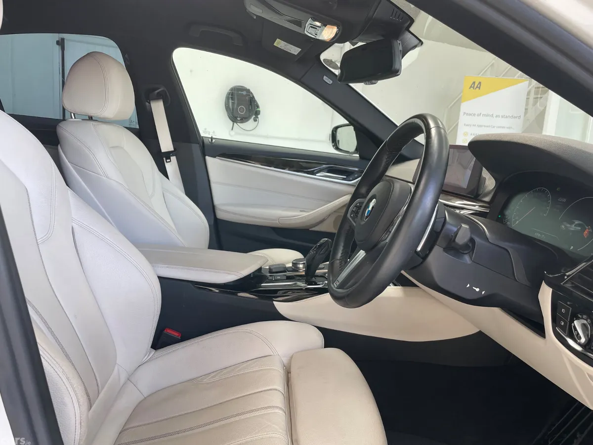 BMW 5-Series Saloon, Diesel, 2019, White