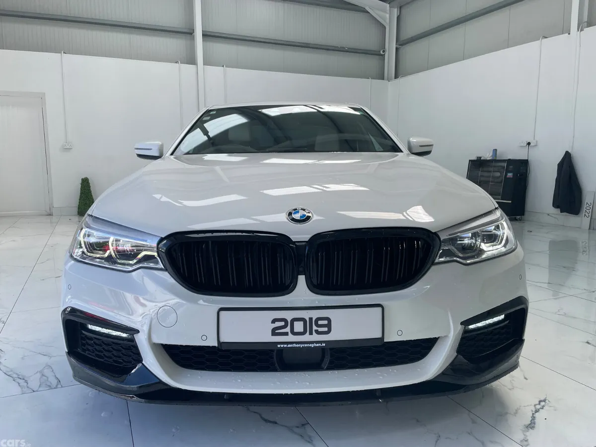 BMW 5-Series Saloon, Diesel, 2019, White