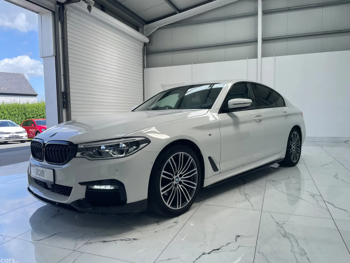 BMW 5-Series Saloon, Diesel, 2019, White