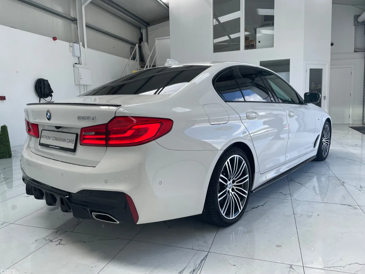 BMW 5-Series Saloon, Diesel, 2019, White