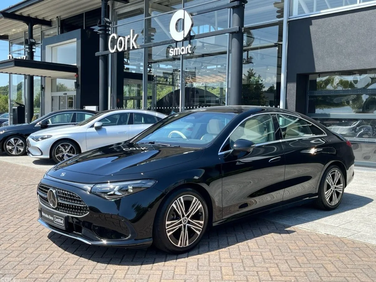 Mercedes-Benz CLA Saloon, Petrol Hybrid, 2026, Black