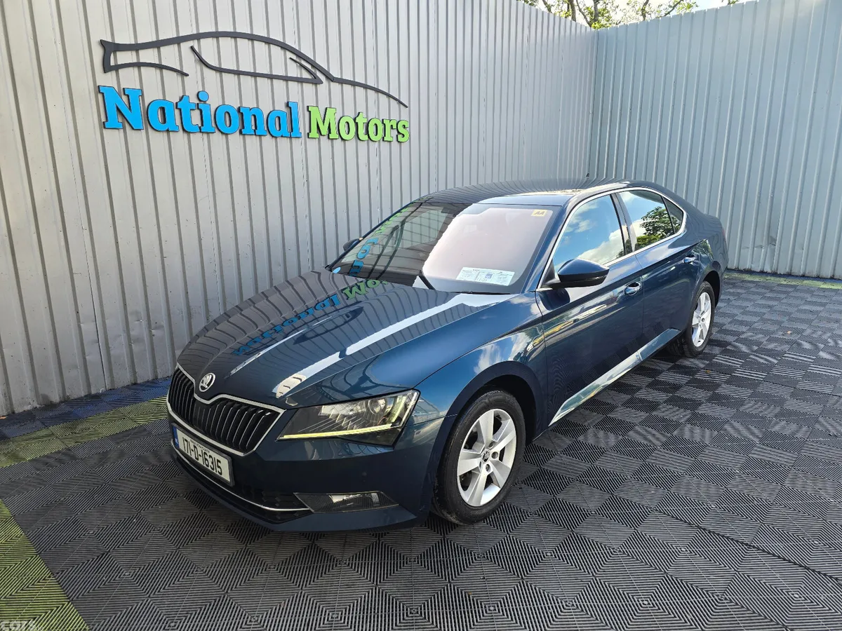 Skoda Superb Saloon, Diesel, 2017, Blue
