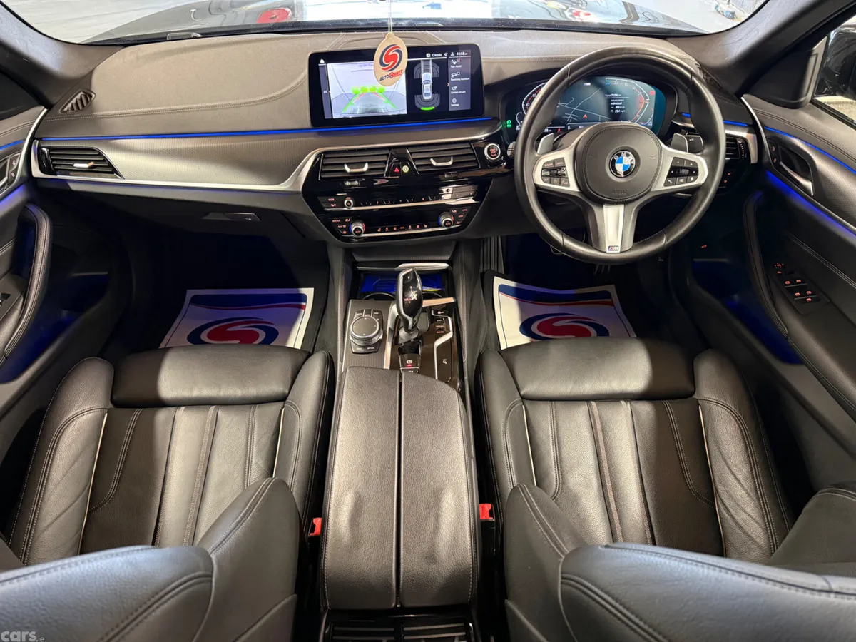 BMW 5-Series Saloon, Diesel Hybrid, 2021, Black