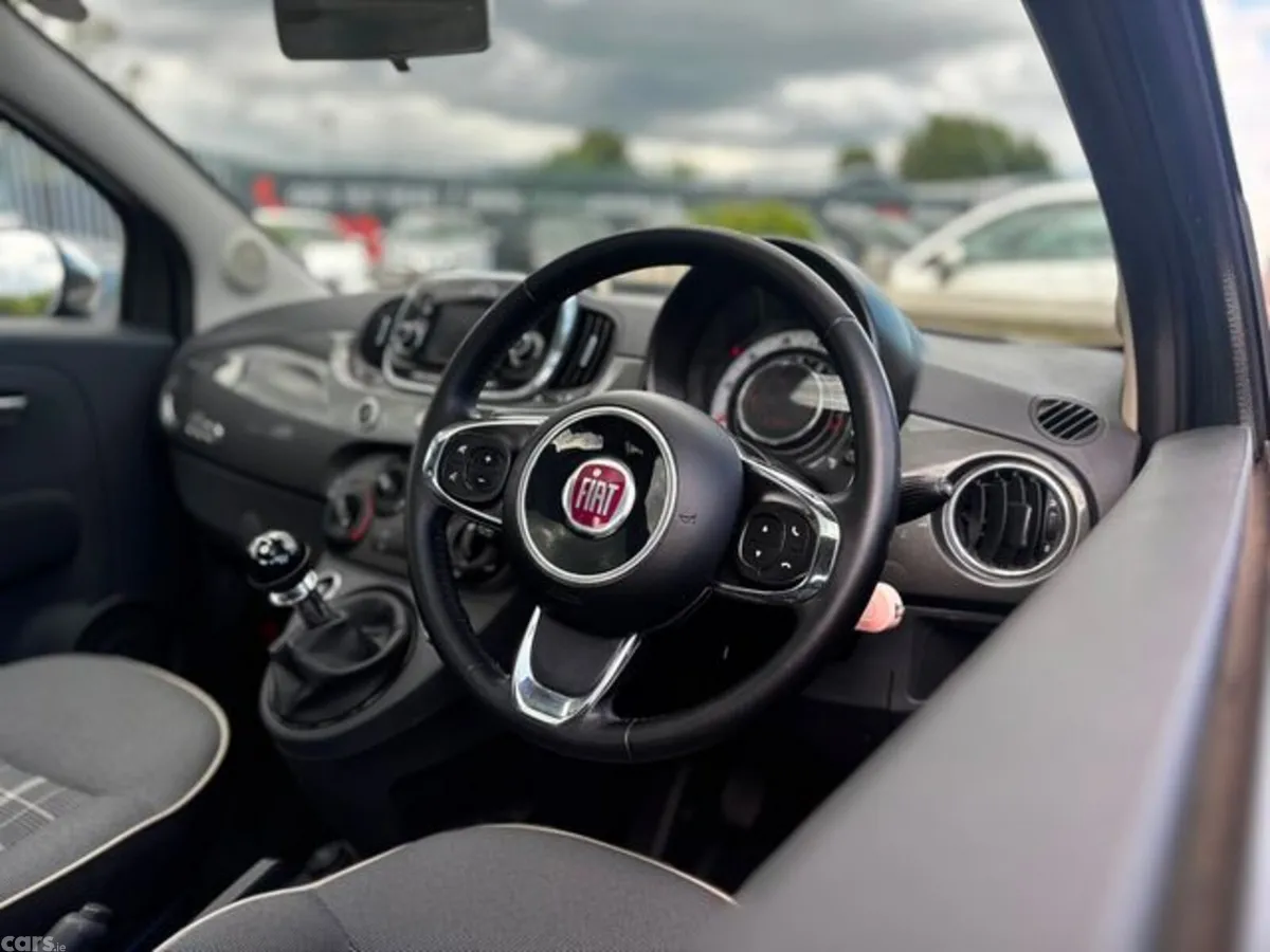 Fiat 500 Hatchback, Petrol, 2017, Grey