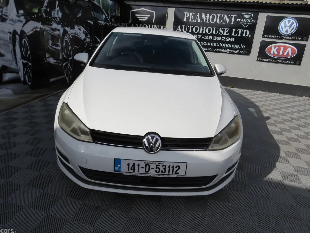 Volkswagen Golf Hatchback, Petrol, 2014, White