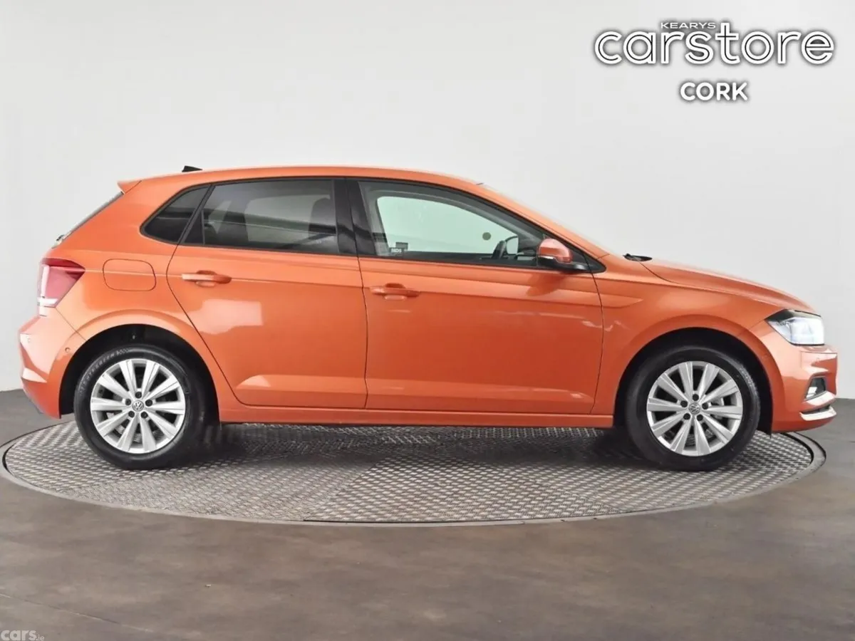 Volkswagen Polo Hatchback, Petrol, 2019, Orange