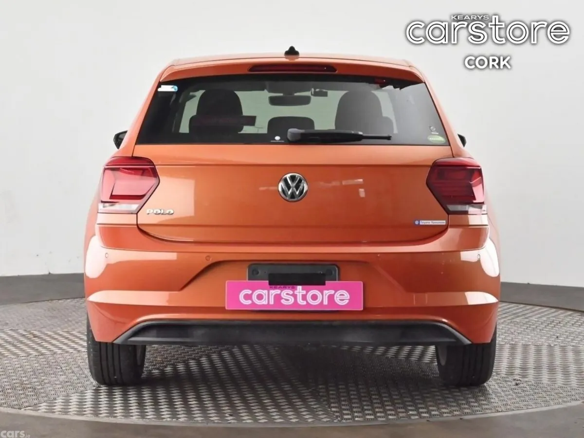 Volkswagen Polo Hatchback, Petrol, 2019, Orange
