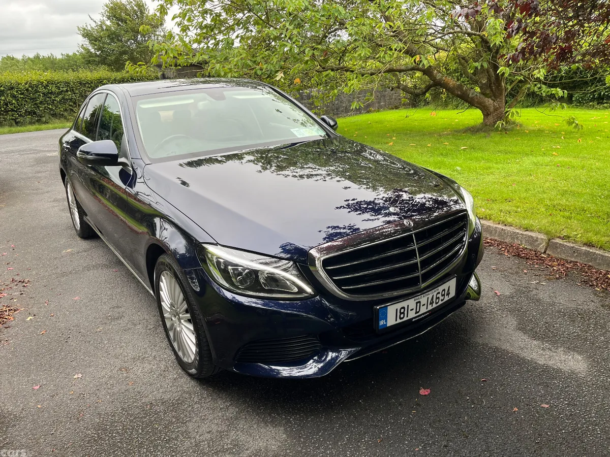 Mercedes-Benz C-Class Saloon, Diesel, 2018, Blue