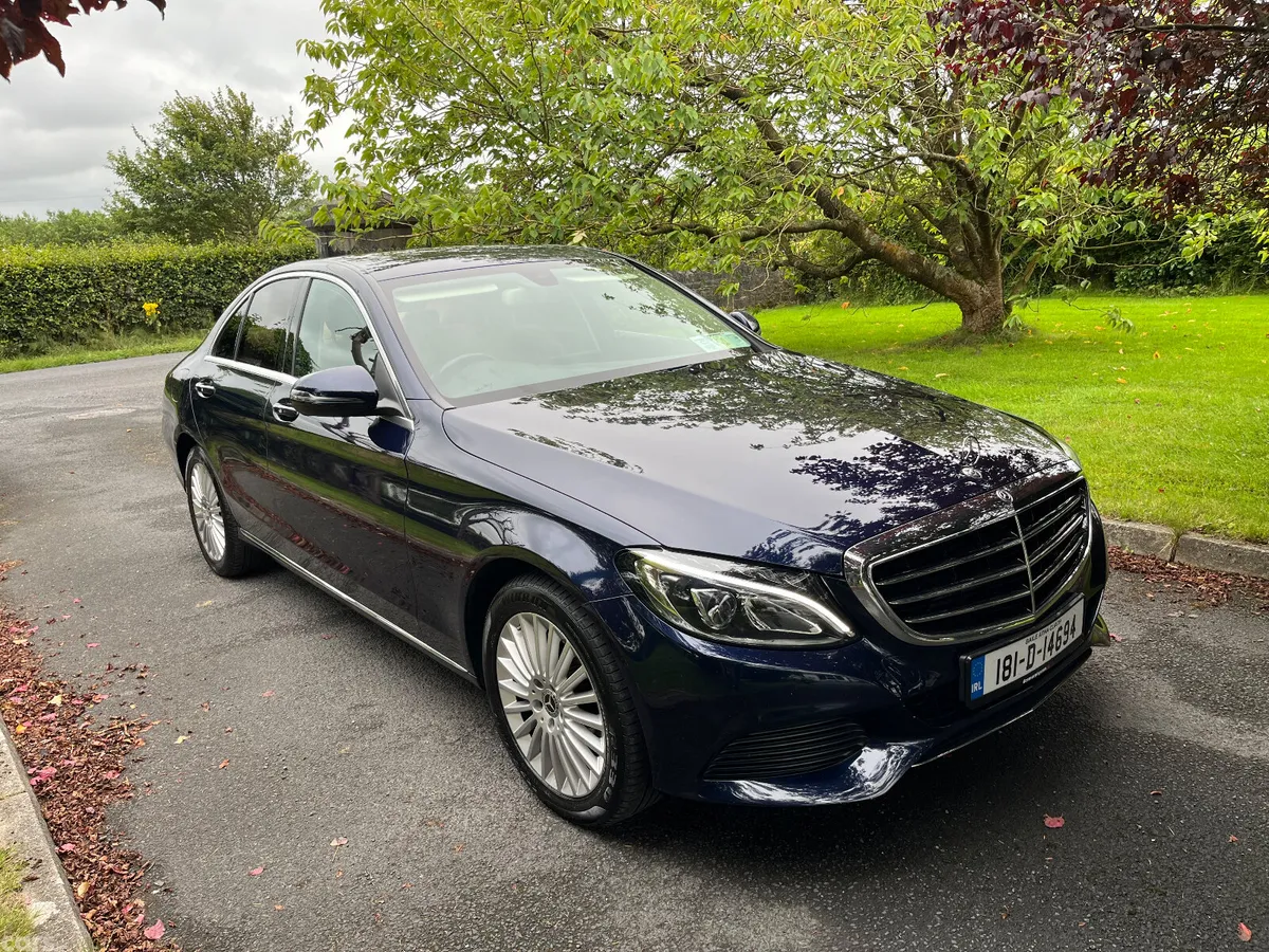 Mercedes-Benz C-Class Saloon, Diesel, 2018, Blue