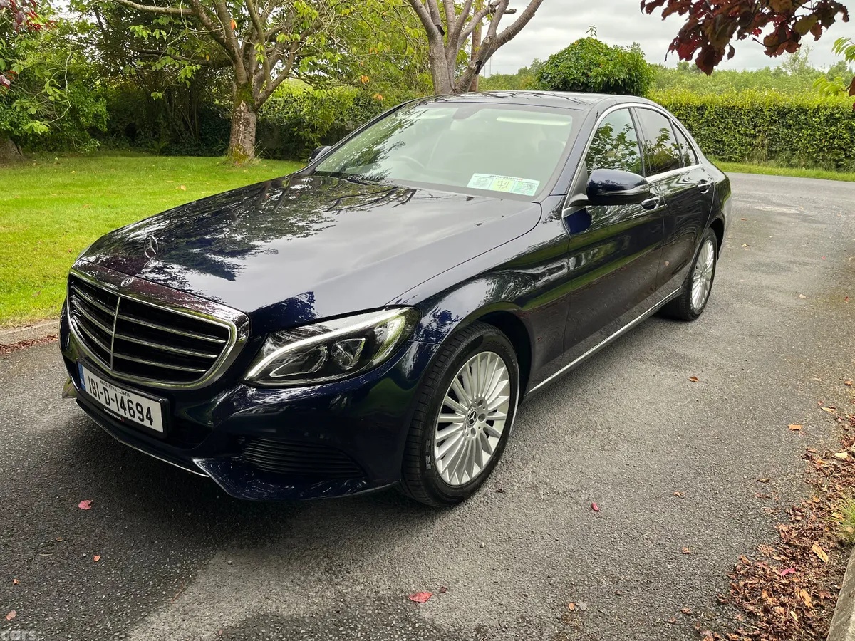 Mercedes-Benz C-Class Saloon, Diesel, 2018, Blue