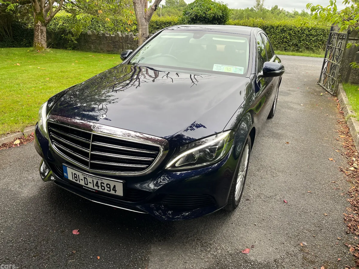 Mercedes-Benz C-Class Saloon, Diesel, 2018, Blue