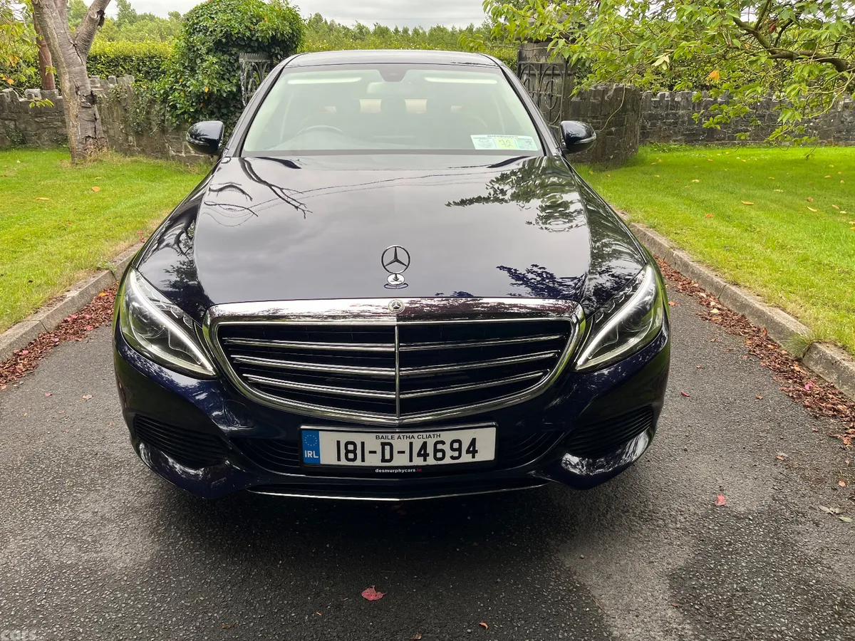 Mercedes-Benz C-Class Saloon, Diesel, 2018, Blue