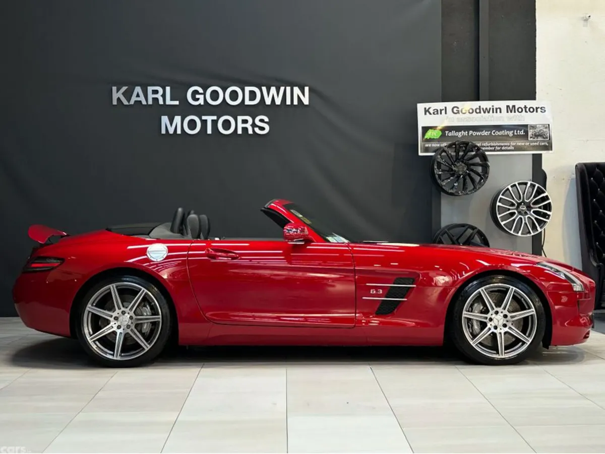 Mercedes-Benz SLS Convertible, Petrol, 2012, Red