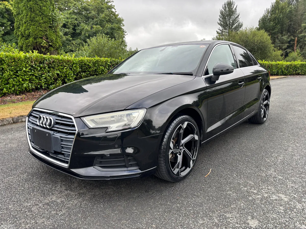 Audi A3 Saloon, Petrol, 2017, Black