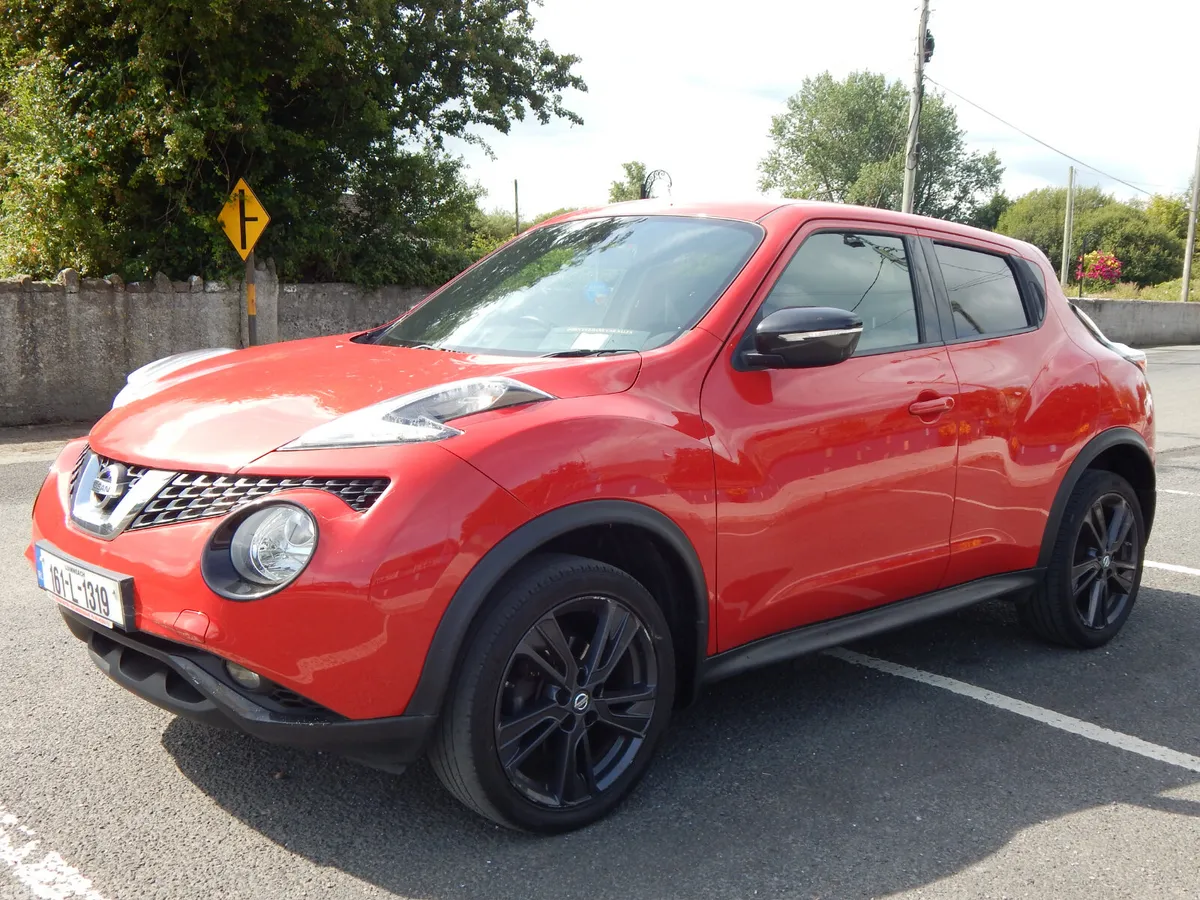 Nissan Juke SUV, Diesel, 2016, Red