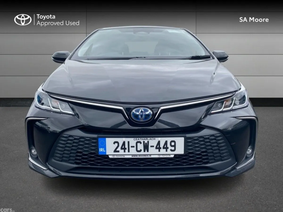 Toyota Corolla Saloon, Petrol Hybrid, 2024, Black