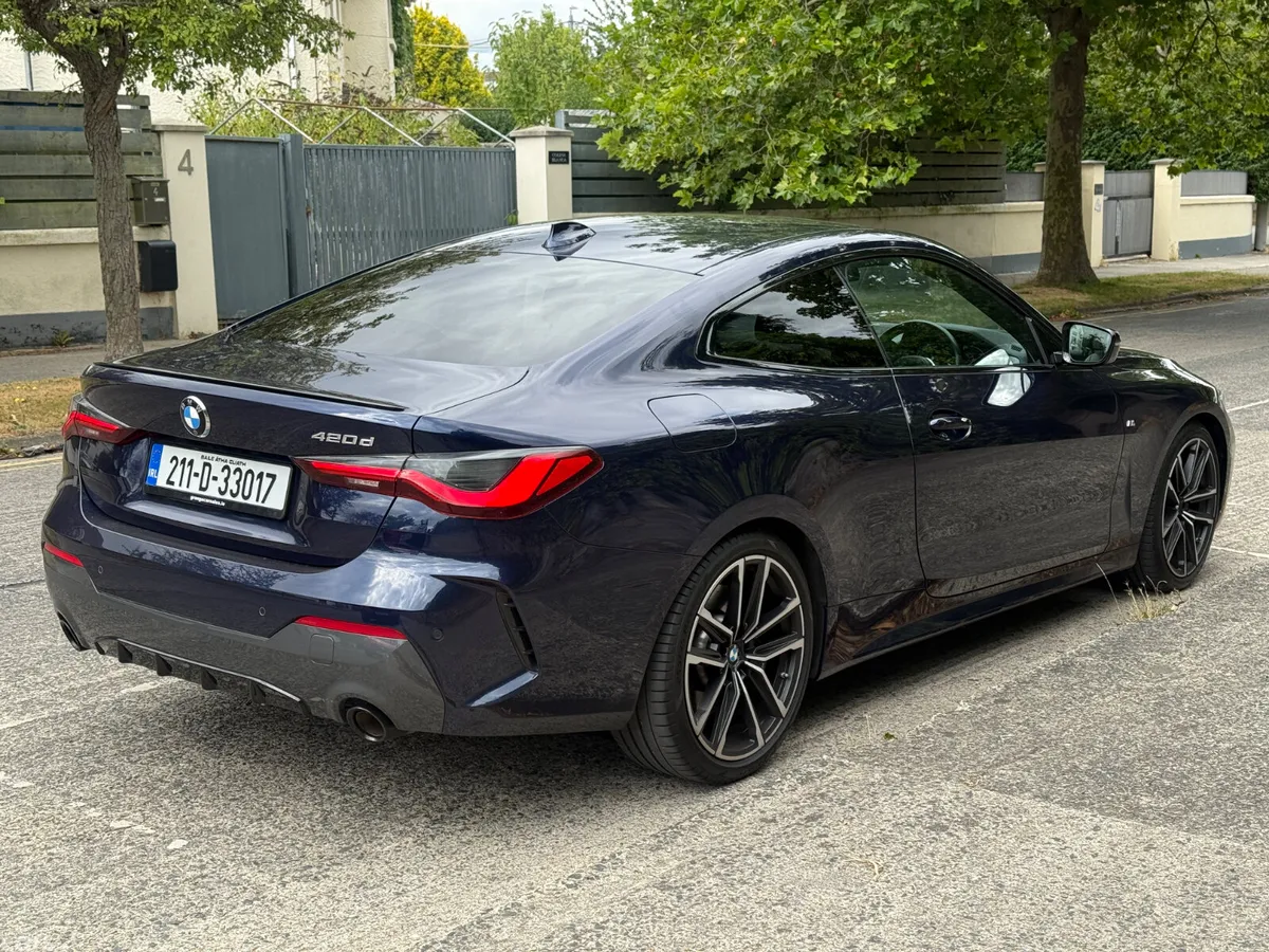 BMW 4-Series Coupe, Diesel, 2021, Blue