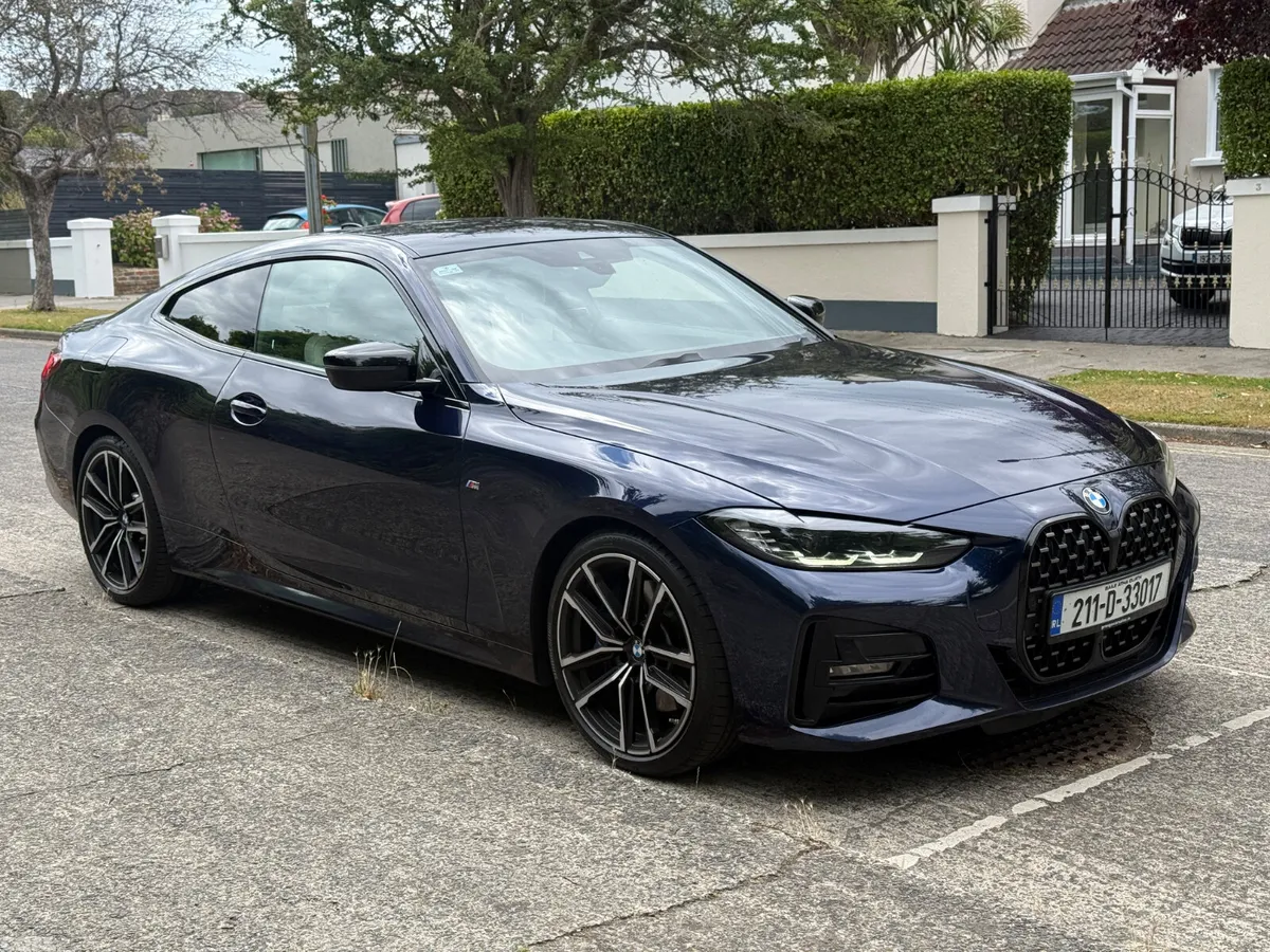 BMW 4-Series Coupe, Diesel, 2021, Blue