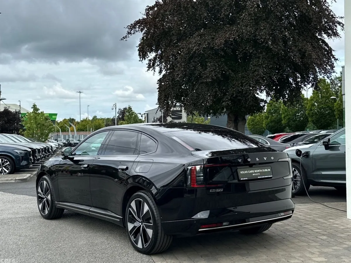 Volvo ES90 Saloon, Electric, 2027, Black