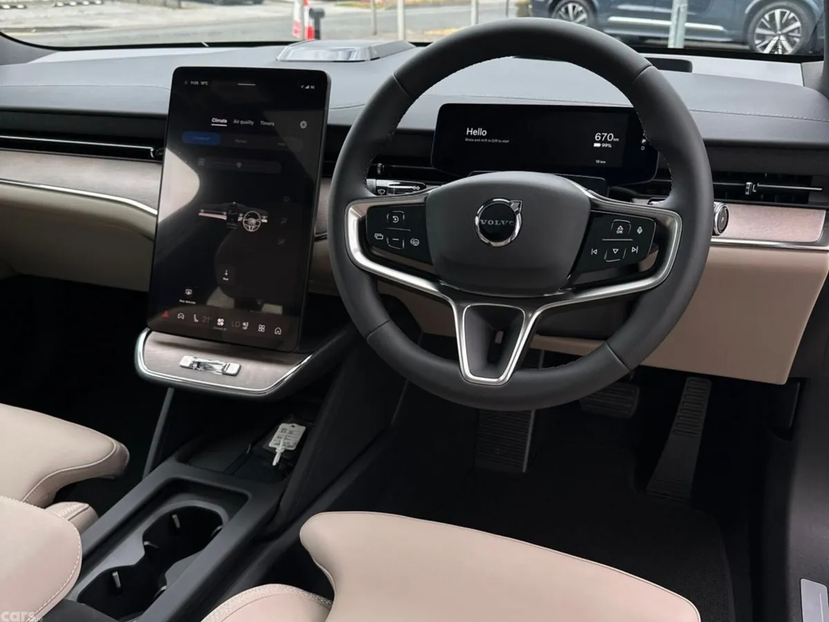 Volvo ES90 Saloon, Electric, 2027, Black