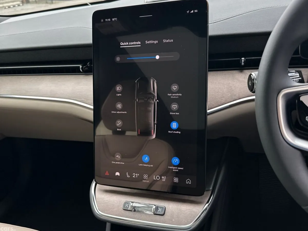 Volvo ES90 Saloon, Electric, 2027, Black