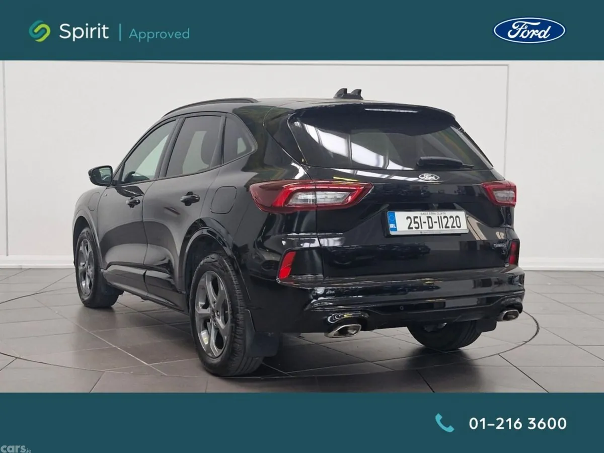 Ford Kuga SUV, Petrol Plug-in Hybrid, 2025, Black