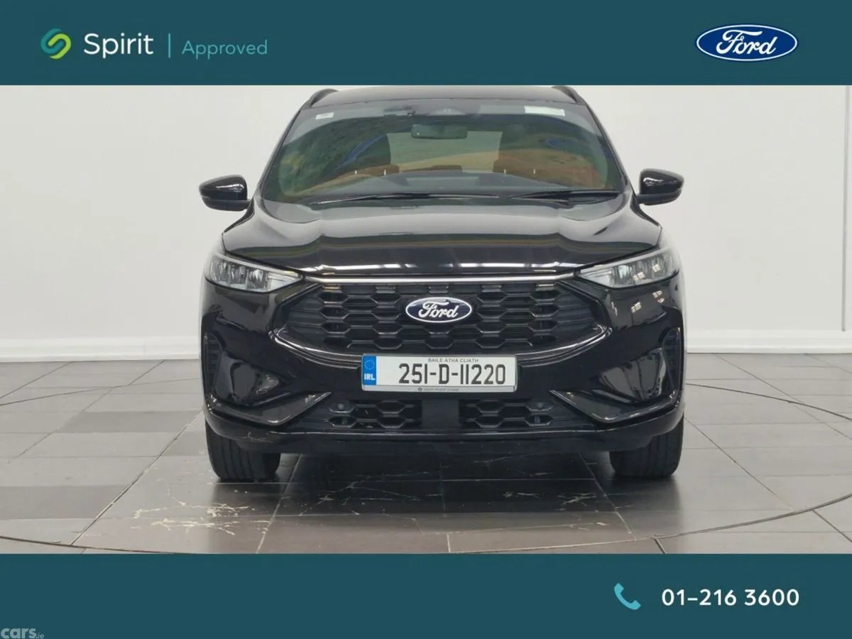 Ford Kuga SUV, Petrol Plug-in Hybrid, 2025, Black