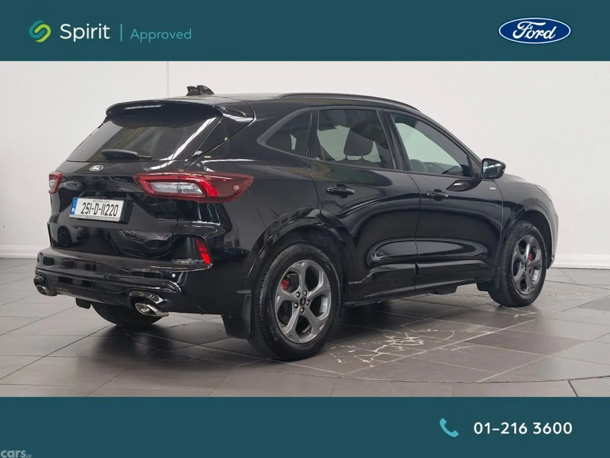 Ford Kuga SUV, Petrol Plug-in Hybrid, 2025, Black