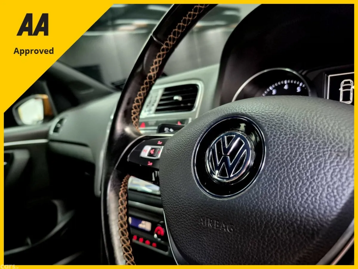 Volkswagen Polo Hatchback, Petrol, 2017, Orange