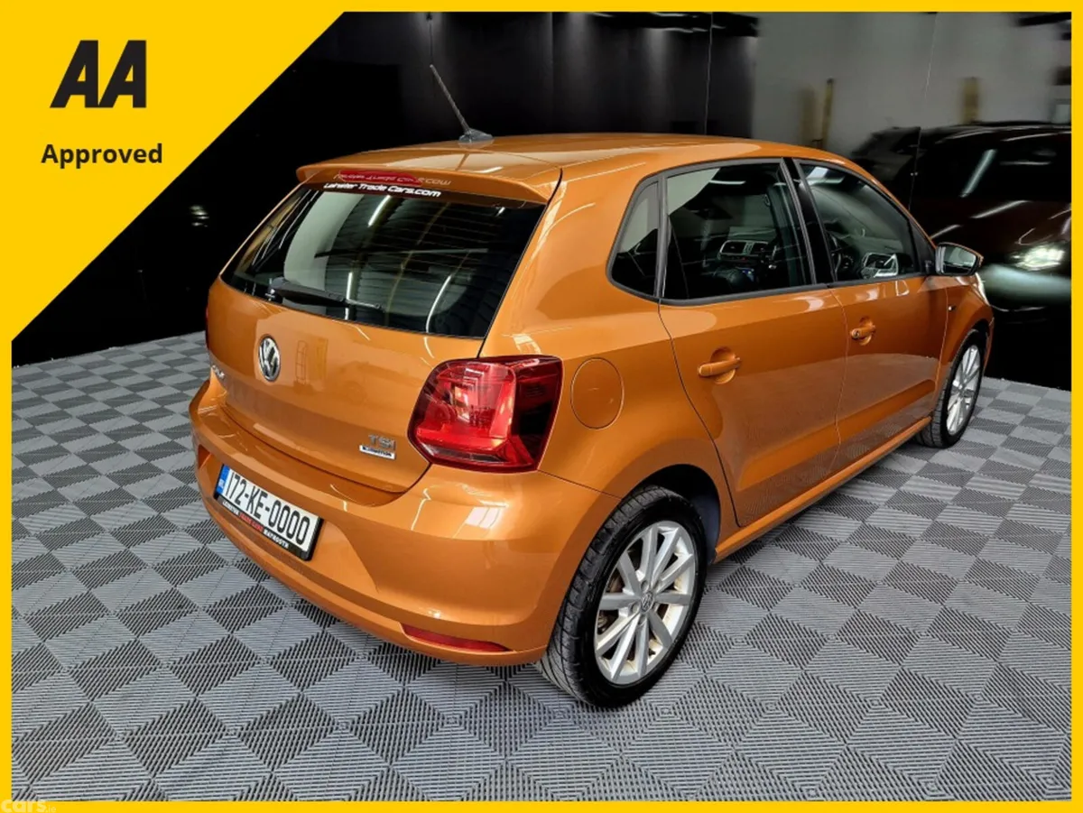 Volkswagen Polo Hatchback, Petrol, 2017, Orange