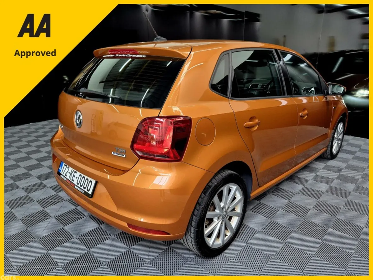 Volkswagen Polo Hatchback, Petrol, 2017, Orange