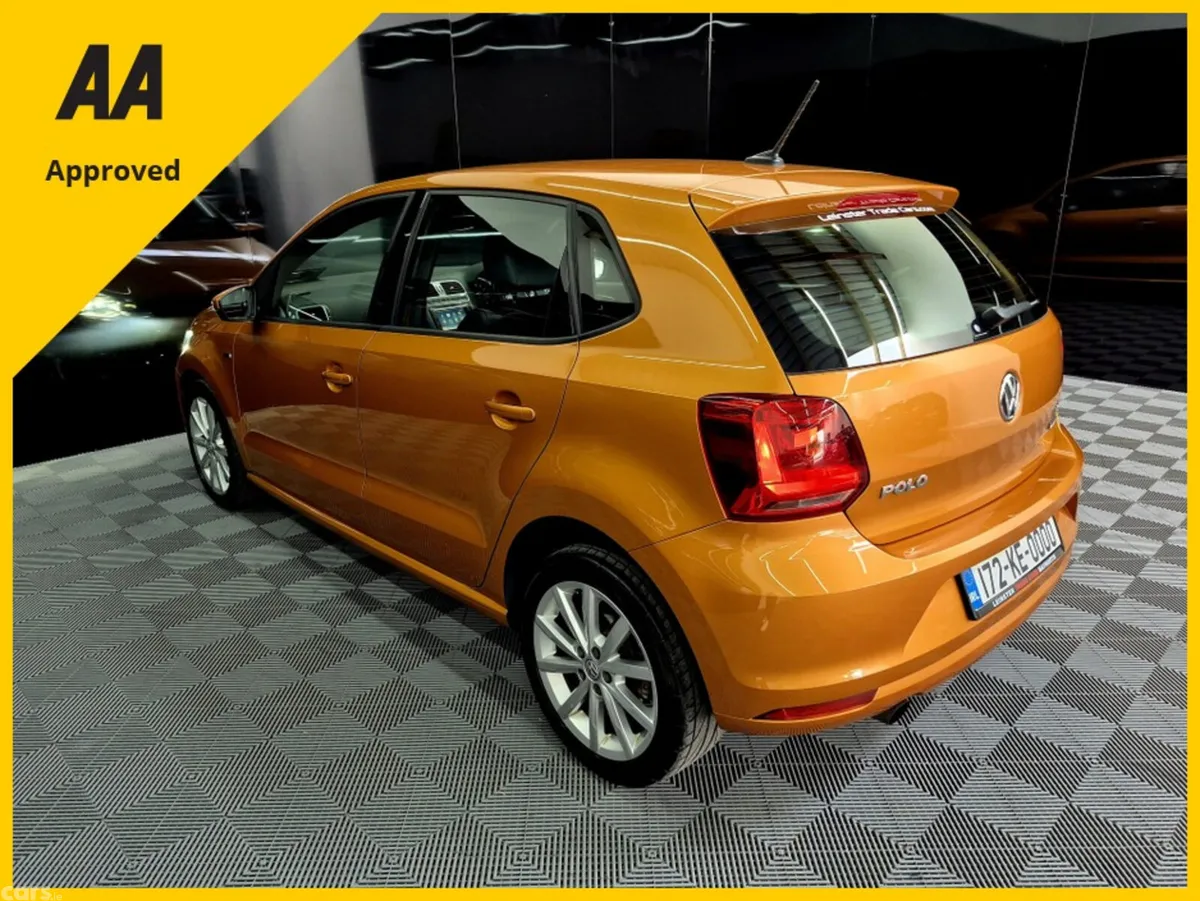 Volkswagen Polo Hatchback, Petrol, 2017, Orange