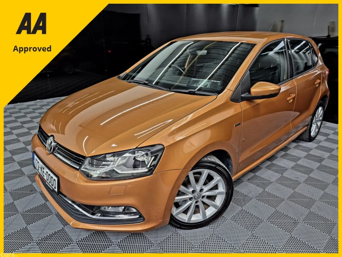 Volkswagen Polo Hatchback, Petrol, 2017, Orange