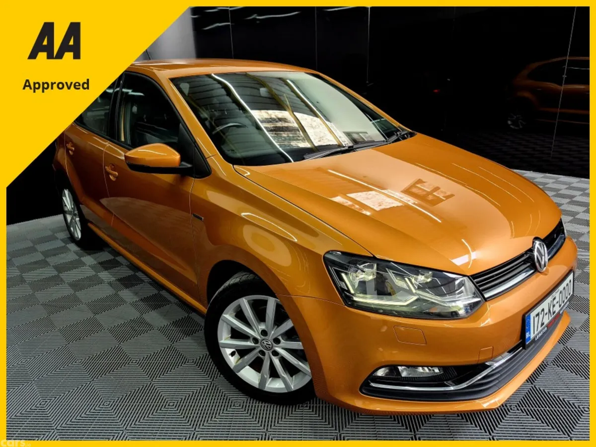 Volkswagen Polo Hatchback, Petrol, 2017, Orange