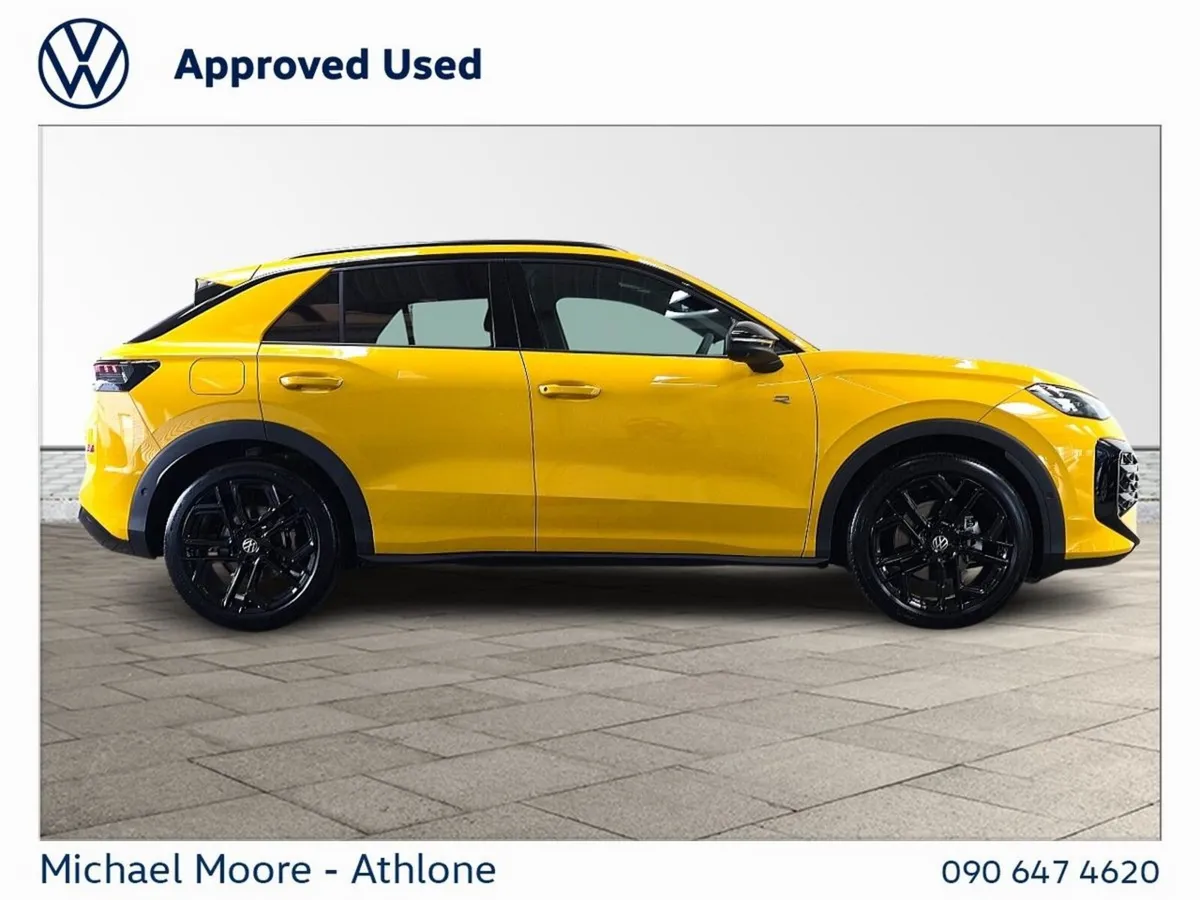 Volkswagen T-Roc SUV, Petrol, 2026, Yellow