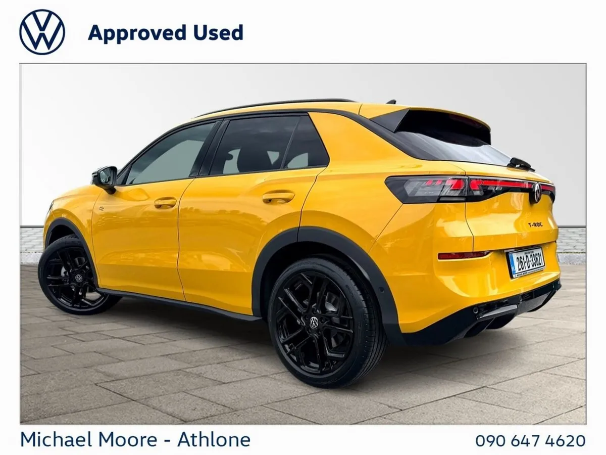 Volkswagen T-Roc SUV, Petrol, 2026, Yellow